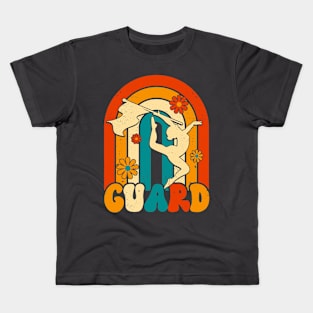 Color Guard Color Guard Division Winter Guard Vintage Guard Kids T-Shirt